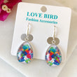 Load image into Gallery viewer, Glass Lorikeet Earrings