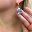 Load image into Gallery viewer, Glass Lorikeet Earrings