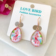 Load image into Gallery viewer, Glass Galah Earrings
