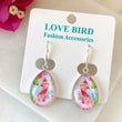 Load image into Gallery viewer, Glass Galah Earrings