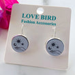 Load image into Gallery viewer, Astrology Wood Earrings