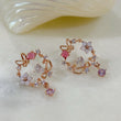Load image into Gallery viewer, Tiny Butterfly Drop Earrings