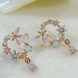 Load image into Gallery viewer, Tiny Drop Wreath Earrings