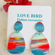 Load image into Gallery viewer, Multi Resin Drop Earrings