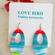 Load image into Gallery viewer, Multi Oval Resin Earrings