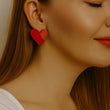 Load image into Gallery viewer, Red Heart Resin Studs