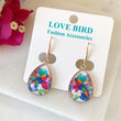 Load image into Gallery viewer, Glass Lorikeet Earrings