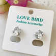Load image into Gallery viewer, Tiny Silver Wreath Earrings