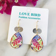 Load image into Gallery viewer, Tropical Leaf Earrings