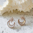 Load image into Gallery viewer, Mother Of Pearl Star & Moon Studs