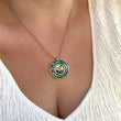 Load image into Gallery viewer, Rose Gold Paua Shell Necklace