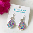 Load image into Gallery viewer, Watercolour Confetti Earrings
