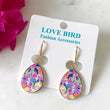Load image into Gallery viewer, Bright Vintage Flower Earrings