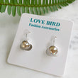 Load image into Gallery viewer, Honey Silver Crystal Earrings