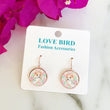 Load image into Gallery viewer, Corgi Dog & Lily Earrings