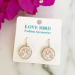 Load image into Gallery viewer, Welsh Corgi & Lily Earrings