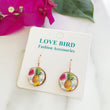 Load image into Gallery viewer, Pineapple Wood Earrings