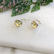 Load image into Gallery viewer, Crystal Earrings - Silver/Jonquil