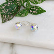 Load image into Gallery viewer, Crystal Earrings - Silver/Rainbow