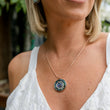 Load image into Gallery viewer, Rose Gold Paua Shell Necklace