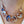 Load image into Gallery viewer, Rose Gold Purple Enamel Necklace
