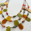 Load image into Gallery viewer, Earthy Glass Bead Necklace
