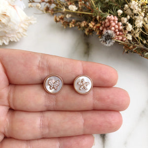 Dainty Butterfly & Flower Studs