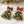 Load image into Gallery viewer, Christmas Tree &amp; Red Bow Earrings

