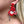 Load image into Gallery viewer, Santa Candy Cane Christmas Earrings
