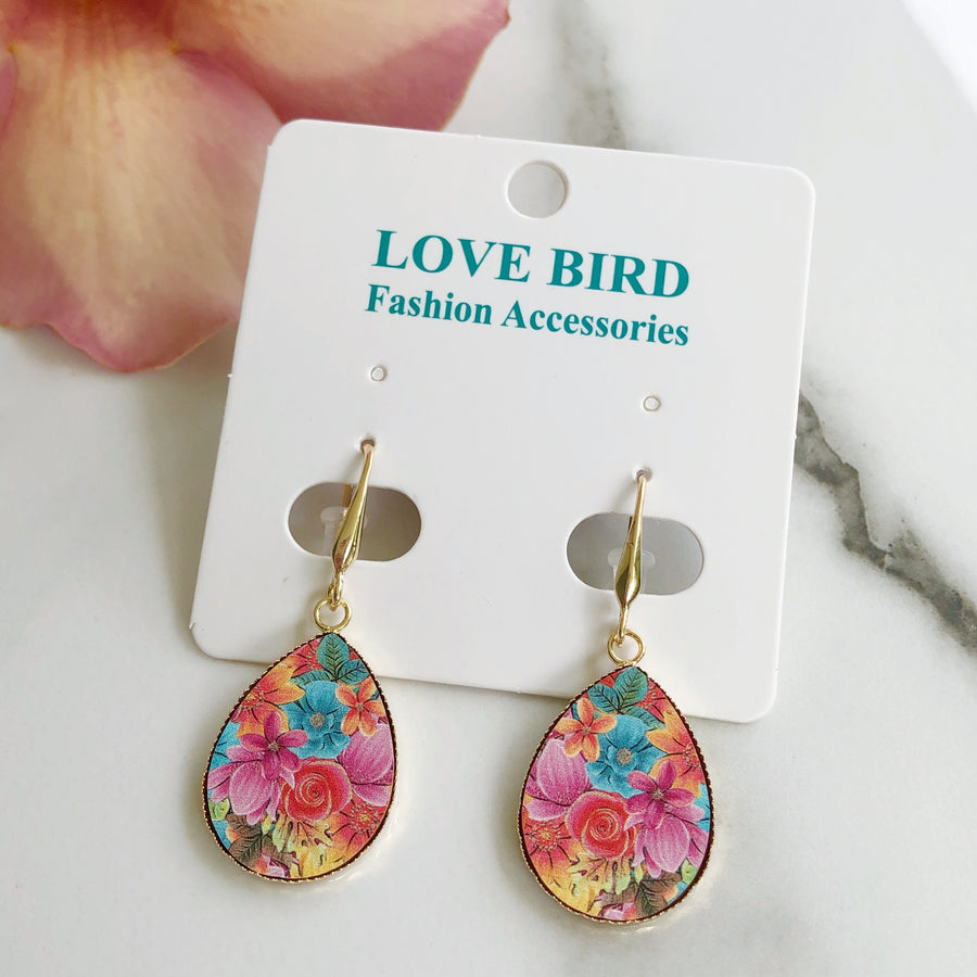 Autumn Flower Earrings