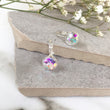 Load image into Gallery viewer, Crystal Earrings - Silver/Rainbow
